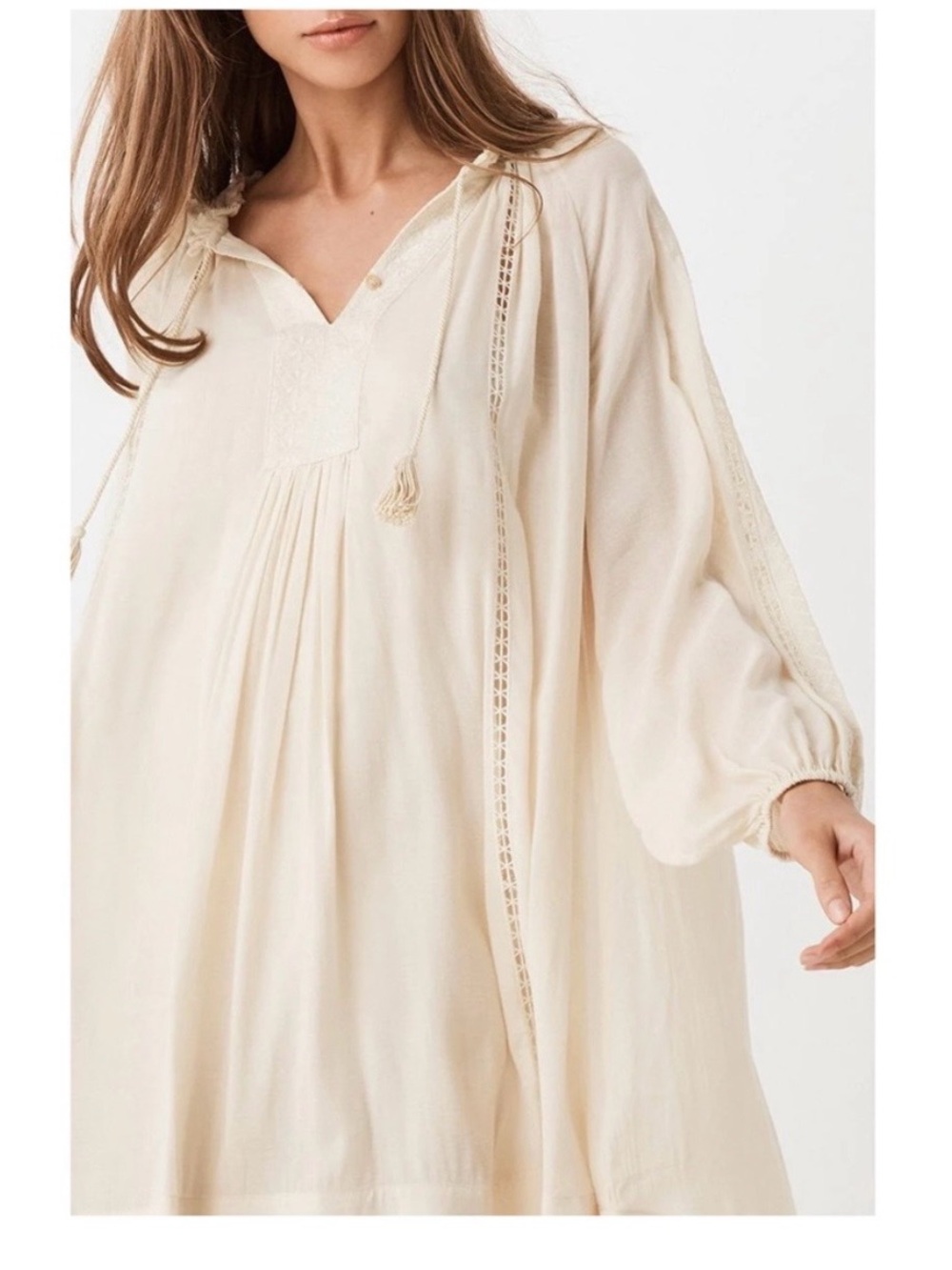 🧚‍♀️🦄Spell ‘Love Me Not’ Cream Lace Fairy Boho Tunic/Dress🦄🧚‍♀️